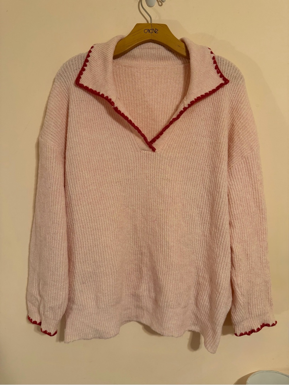 Pretty In Pink Sweater - Picture 2 of 5